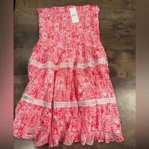 Lilly Pulitzer Kelvina Strapless Smocked Dress - New with tags.